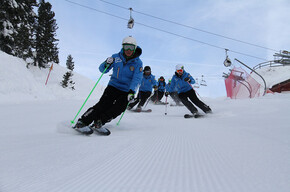 The Pampeago Alps Ski School