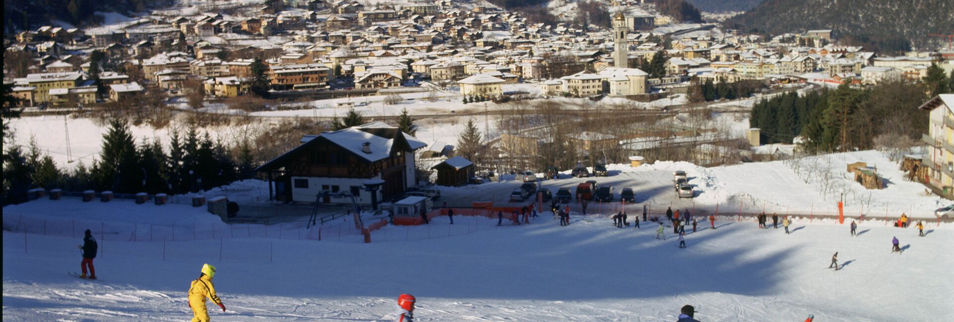 Bolbeno Family ski area, ideal for learning to ski