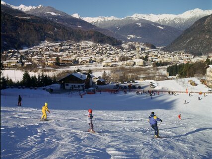 Bolbeno Family ski area, ideal for learning to ski