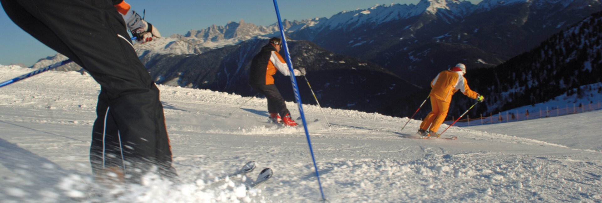 Pampeago-Predazzo-Obereggen, skiing in the Dolomites