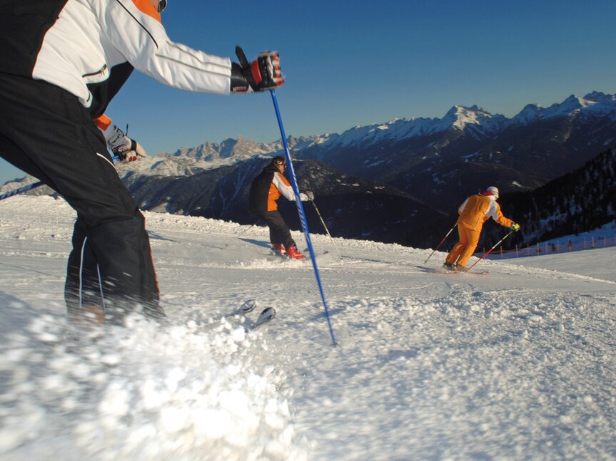 Pampeago-Predazzo-Obereggen, skiing in the Dolomites