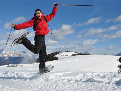 Brocon Pass ski resort - Snowshoeing