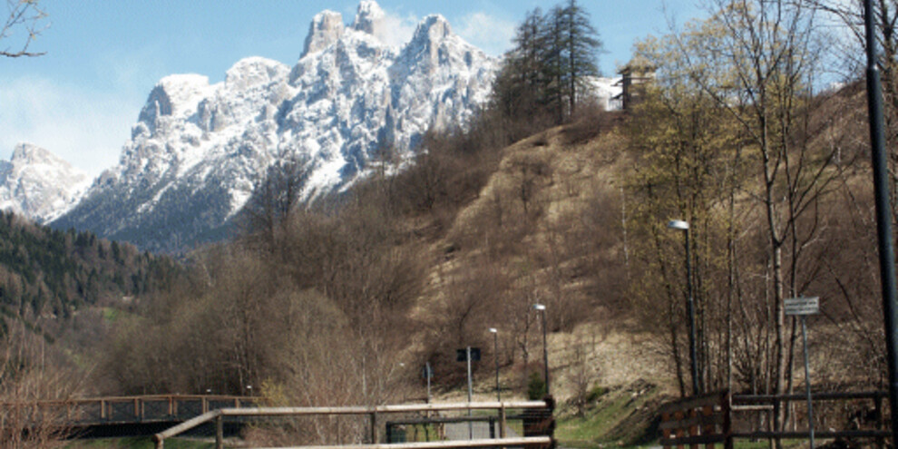 Al cospetto delle Pale di San Martino nel Primiero