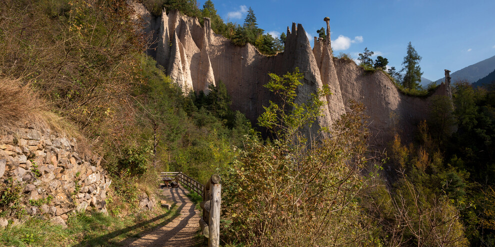The pyramids of Segonzano