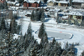 Ice-skating in Madonna di Campiglio