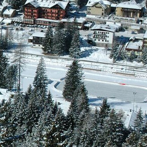 Ice-skating in Madonna di Campiglio