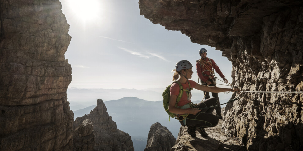 Bocchette di Brenta - Via Ferrata - Sommerurlaub in den Bergen