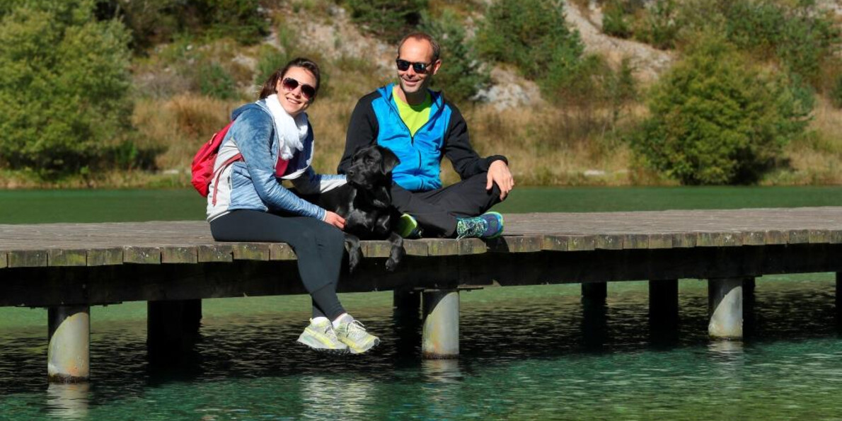 Comano Trail Experience con il cane