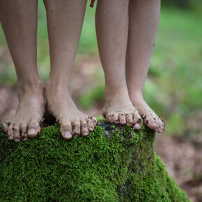 Barefoot walking