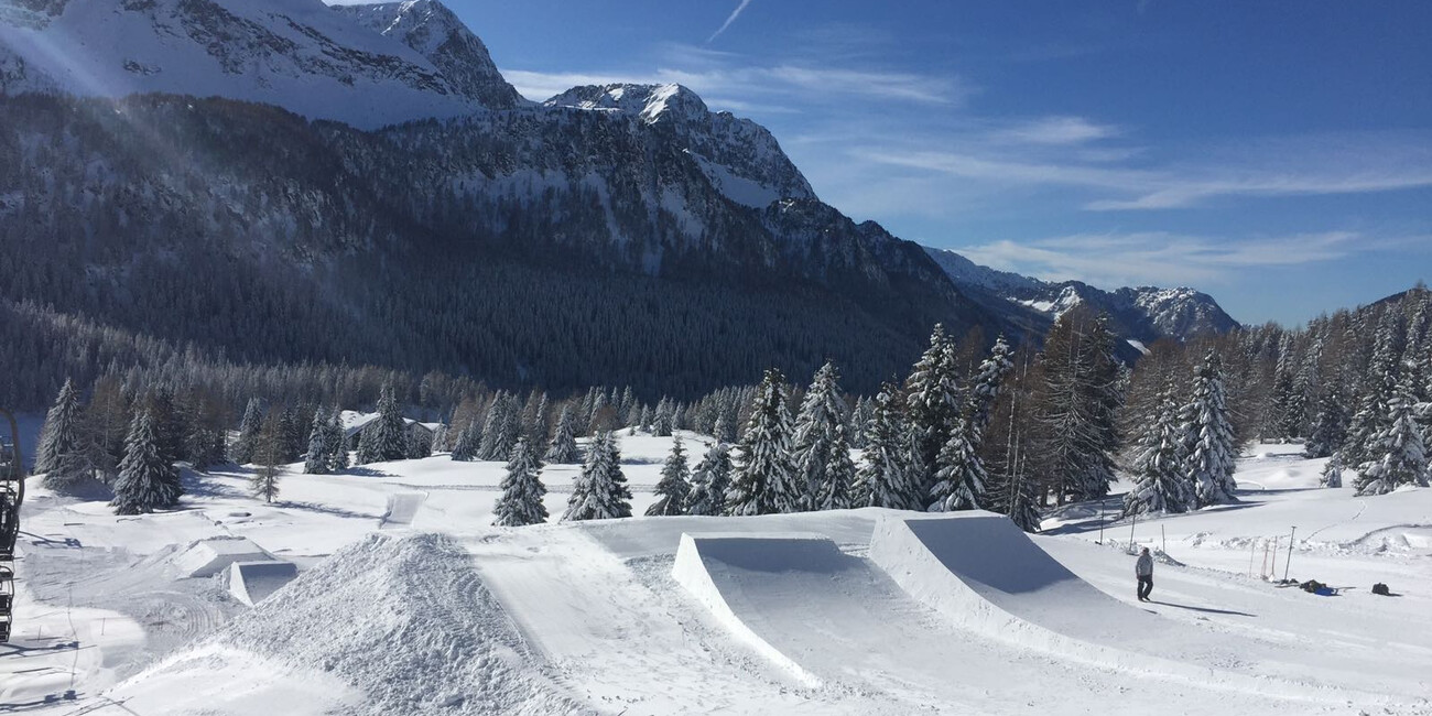 Der Sanpe Schnee- Snowpark #1