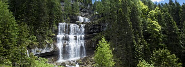 Cascate di Vallesinella nel Parco Naturale Adamello Brenta