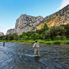 Pesca sul fiume Sarca - Foto Alessandro Saletti | © Foto Alessandro Saletti