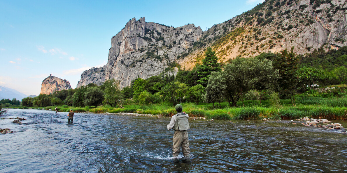 Pesca sul fiume Sarca - Foto Alessandro Saletti | © Foto Alessandro Saletti