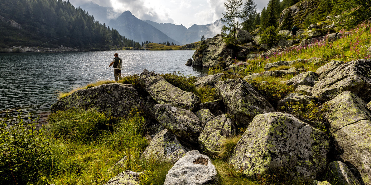 Fischen im Trentino