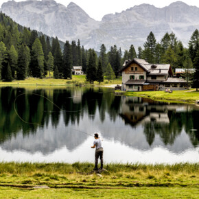 Fishing in Trentino