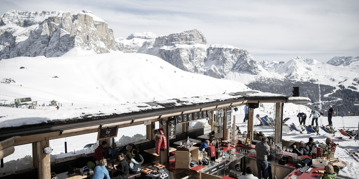 Gastfreundliche Berghuetten in den Dolomiten