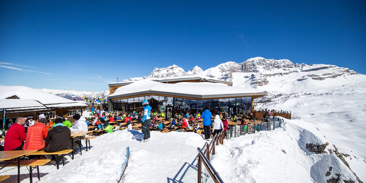 Gastfreundliche Berghuetten in den Dolomiten