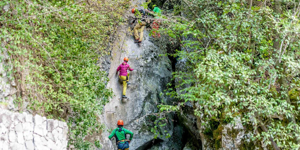 Via Ferrata Rio Sallagoni - Lake Garda