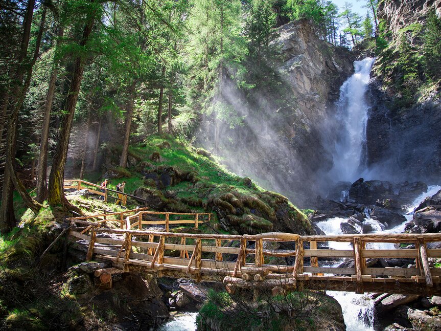 Val di Rabbi - Cascate Saent