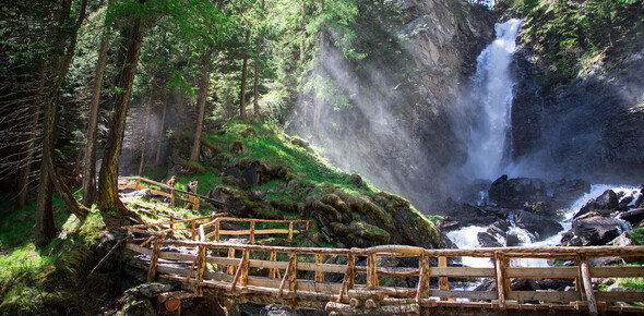 Val di Rabbi - Cascate Saent
