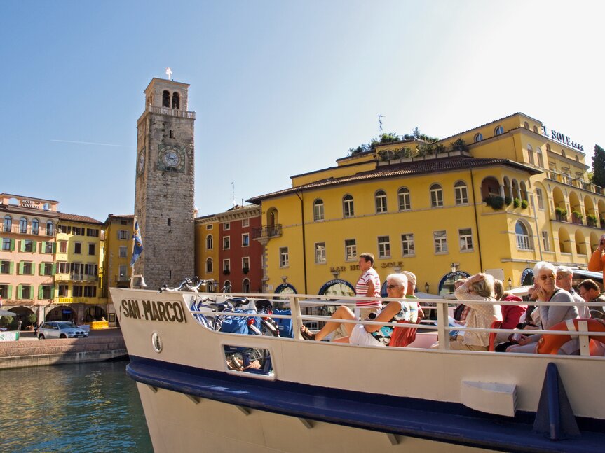Riva del Garda, gita in battello