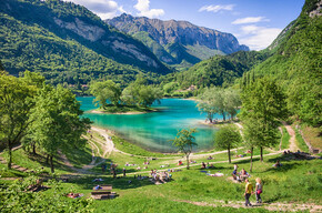 Lake Tenno Italy, hiking