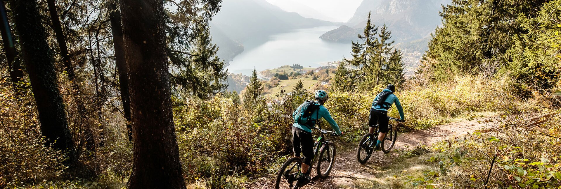 Molveno - MTB Excursions on the Brenta Dolomites.