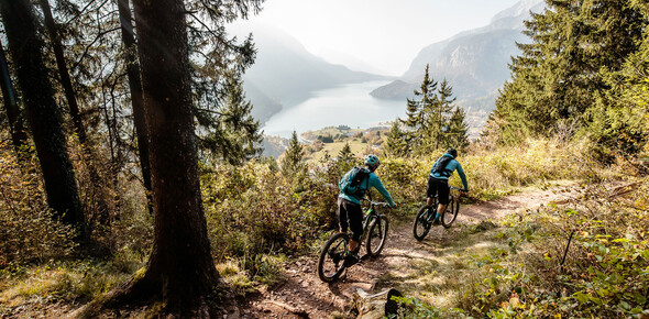 Molveno - MTB Excursions on the Brenta Dolomites.