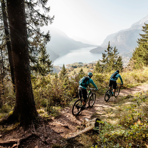 Molveno - Escursioni in mtb sulle Dolomiti di Brenta