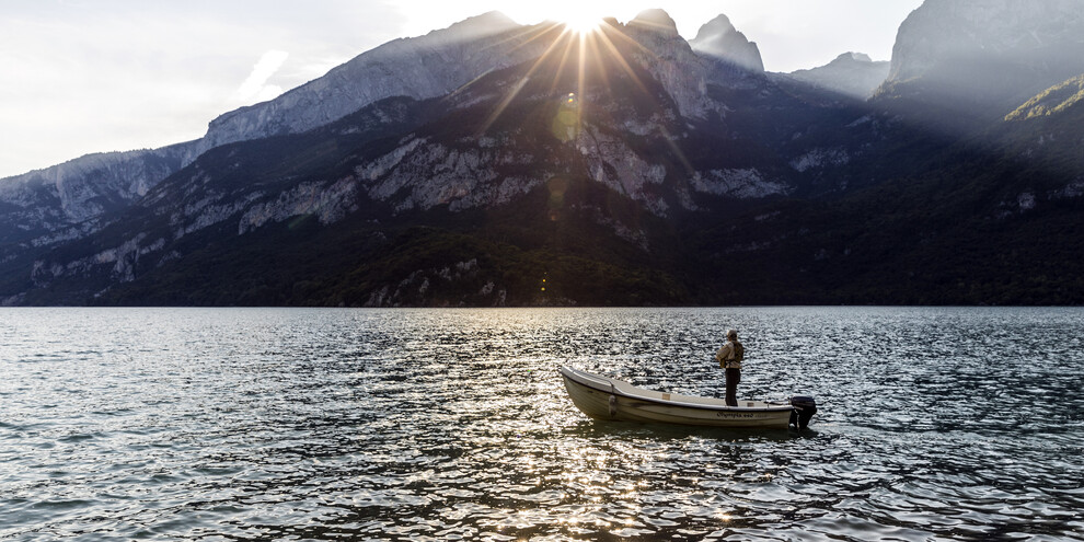 Fishing in Valsugana