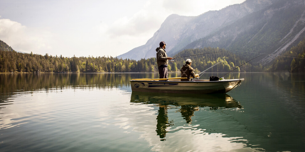 Fishing in Val di Non