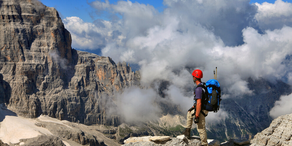 The via ferratas of the Brenta Dolomites