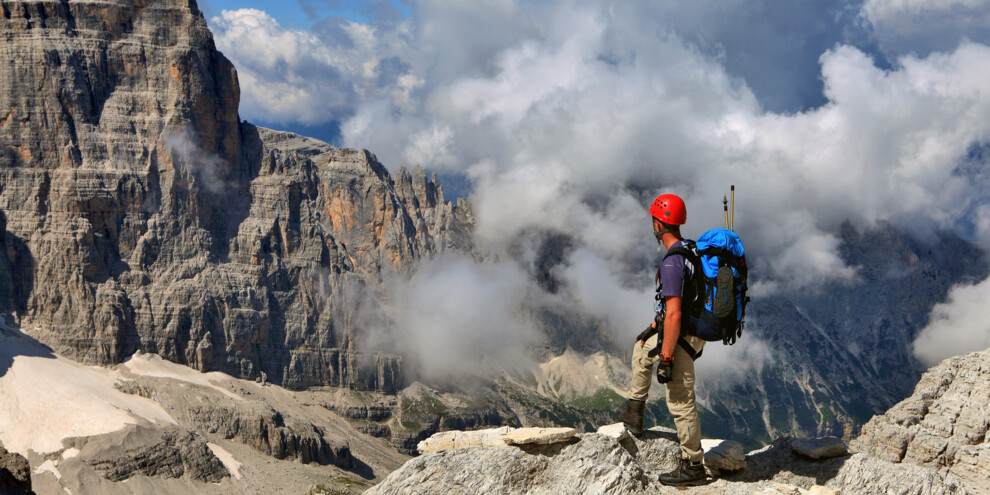 Sulle vie ferrate delle Dolomiti di Brenta