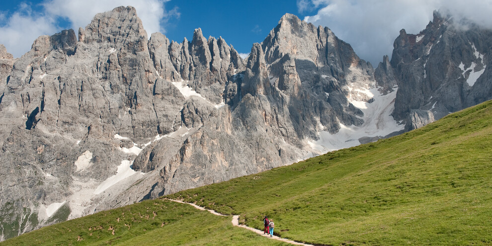 On the Alta Via 2 of the Dolomites