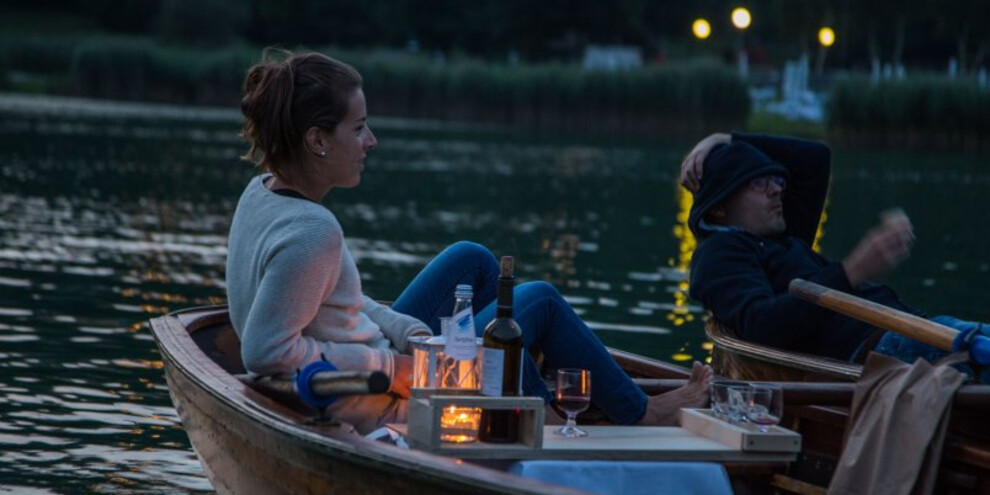 Abendessen auf dem See