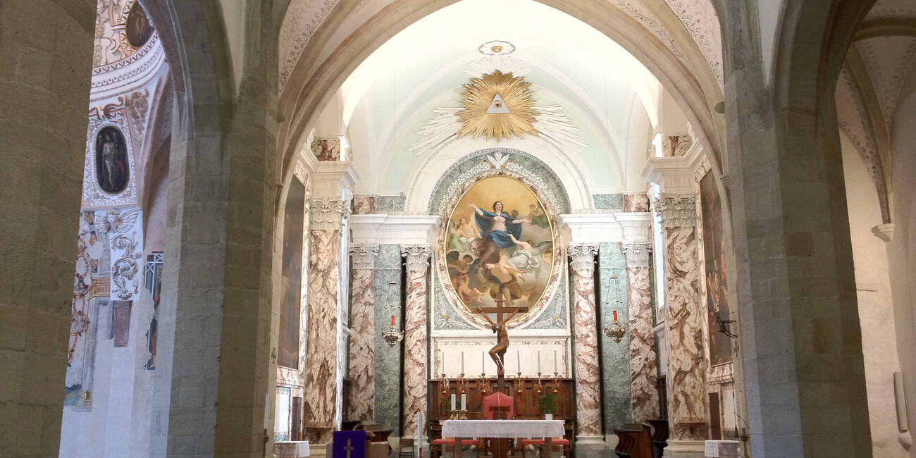 Die Kirche S. Maria Assunta (Himmelfahrtskirche) in Cavalese #1