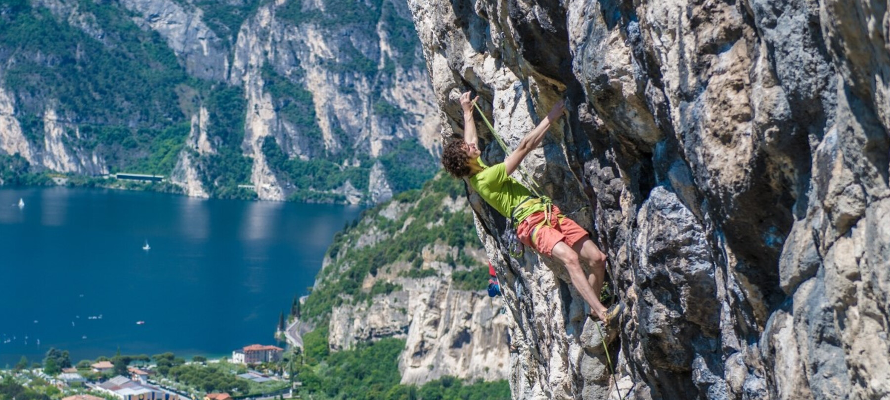 Adam Ondra’s top climbing spots of Lake Garda