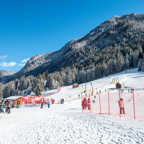 Park Bimbo Neve Pera di Fassa | © Foto Archivio Apt Val di Fassa