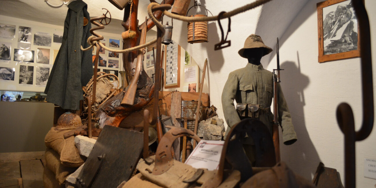 Exhibition: “Up the mountains to fight the enemy, 1914-1918 War” #4 | © Foto Apt Val di Fassa