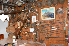 Piccolo Museo della Guerra alla Baita Monte Cauriol | © Foto Archivio Apt Val di Fiemme