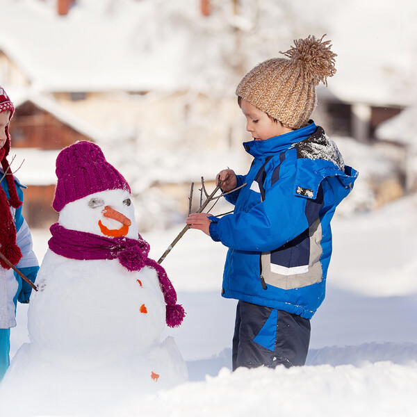 Parchi gioco sulla neve