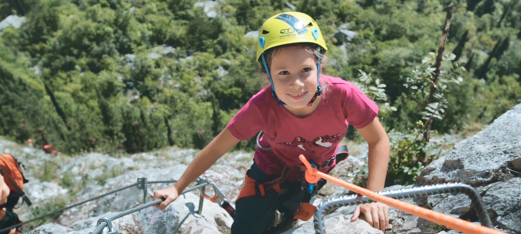 A via ferrata - A great family affair