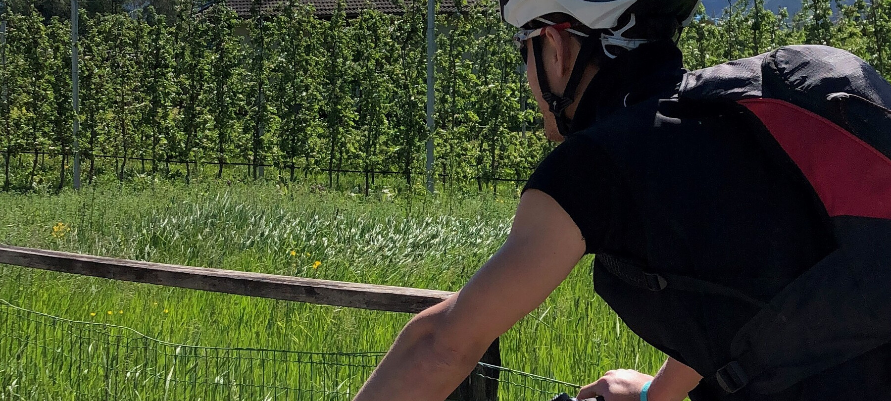 An easy route along the Valsugana cycleway