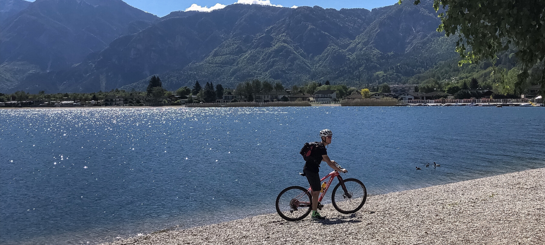 An easy route along the Valsugana cycleway