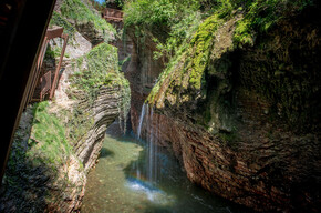 Passerelle nell'Orrido di Ponte Alto