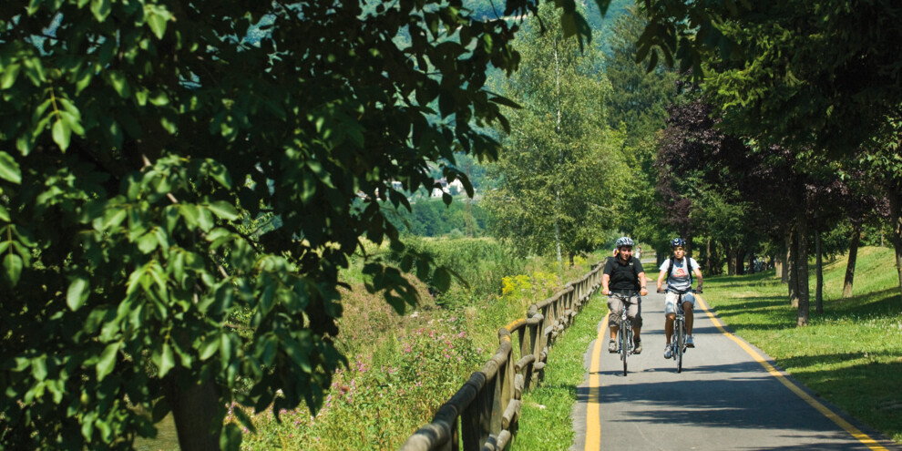 The cycle path