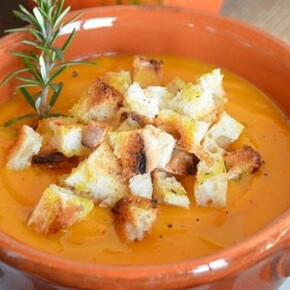 Crema di zucca e Cuor di Fassa