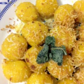 Dynia i Ricotta Gnocchi