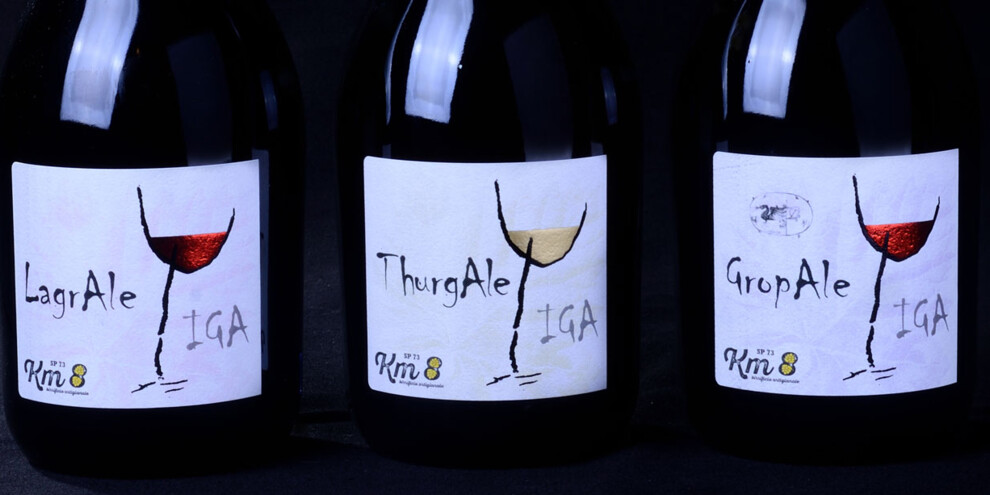 At the 8 km milestone of the Val di Non Provincial Road 73