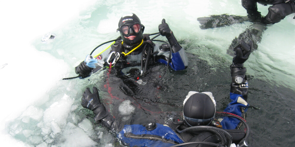 Immersioni nel lago